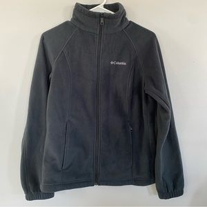 Columbia fleece zip up jacket sz M
